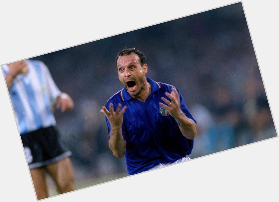 Happy 50th birthday to Salvatore Schillaci, who scored 6 goals for Italy at 1990 and nobody heard of since. 