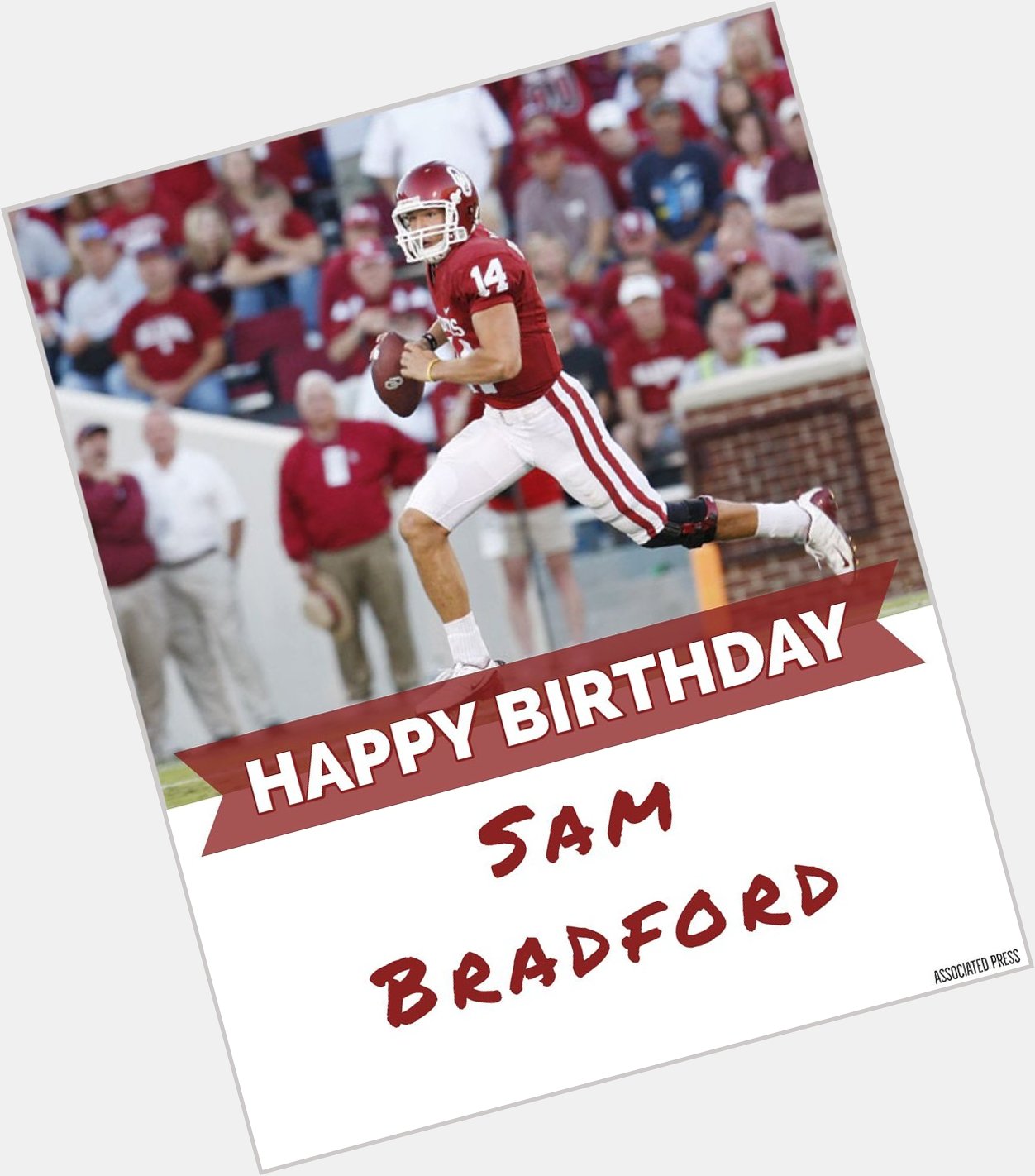 Happy Birthday Sam Bradford! 