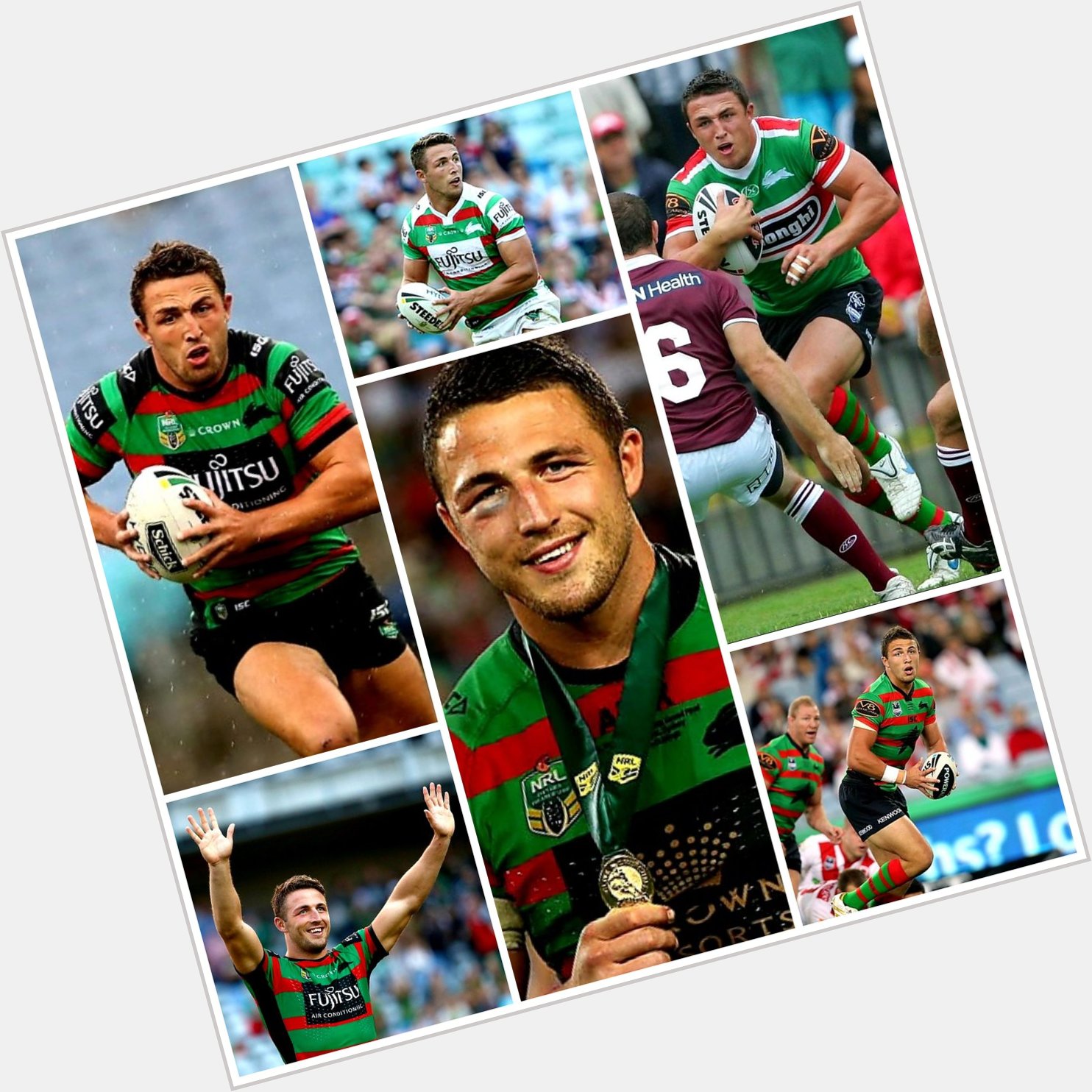 Sam Burgess was born on this day in 1988. Happy Birthday - Forever Rabbitoh 1073     
