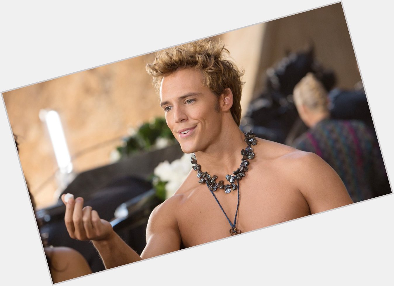 Happy Birthday to Sam Claflin (\HUNGER GAMES\) who turns 37 years old. 