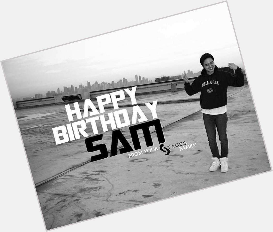 Happy birthday Sam Concepcion 
