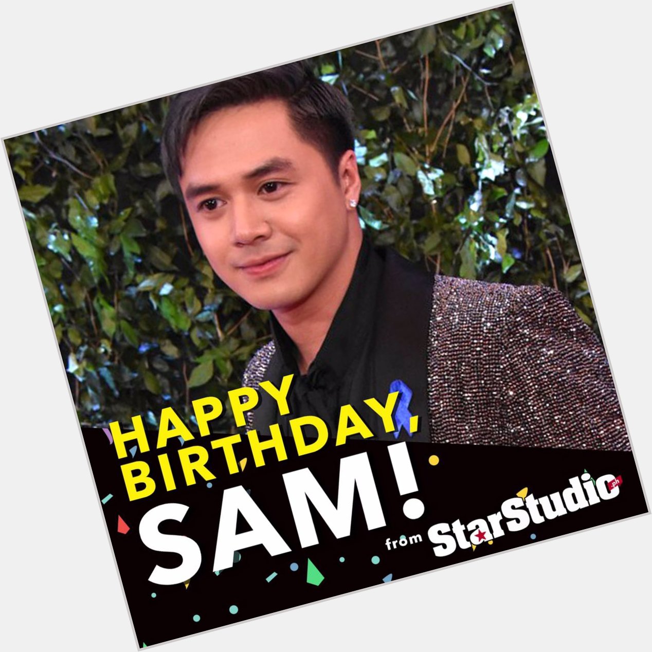 Happy birthday to the multi-talented Sam Concepcion! : 
