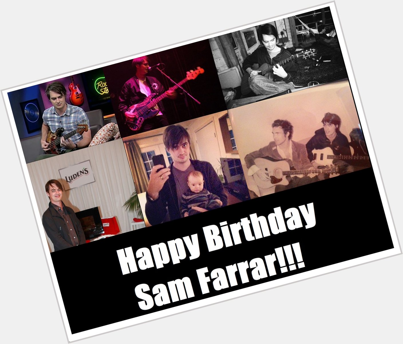 Happy Birthday Sam Farrar!! 