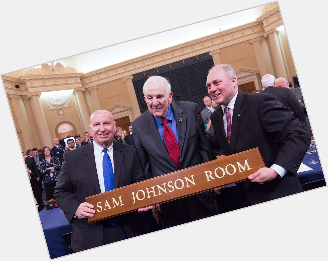 Happy birthday to Rep. Sam Johnson, a true patriot and public servant. You inspire us every day. 