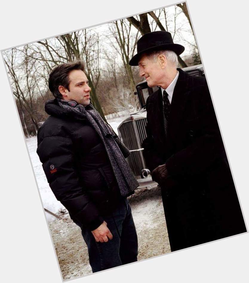 Happy birthday, Sam Mendes!

Seen here with Paul Newman on the set of Road to Perdition (2002). 