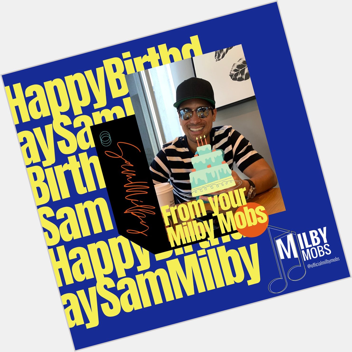 Happy Birthday Sam Milby! We love you!     