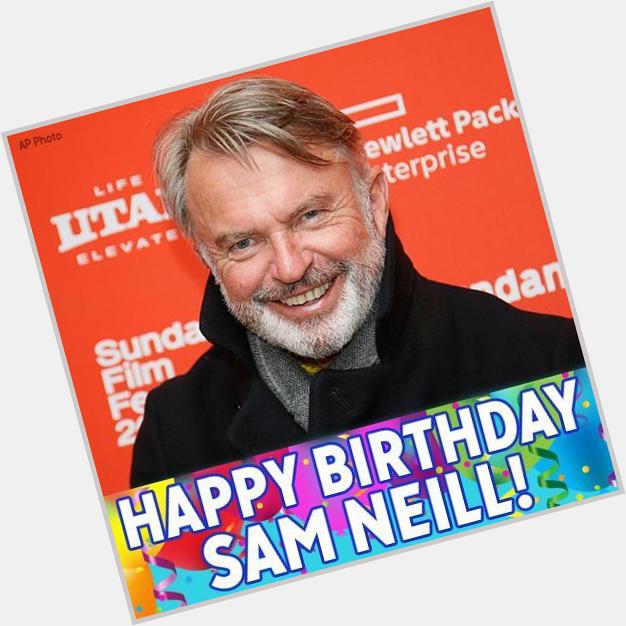 Happy 70th birthday, Sam Neill! 