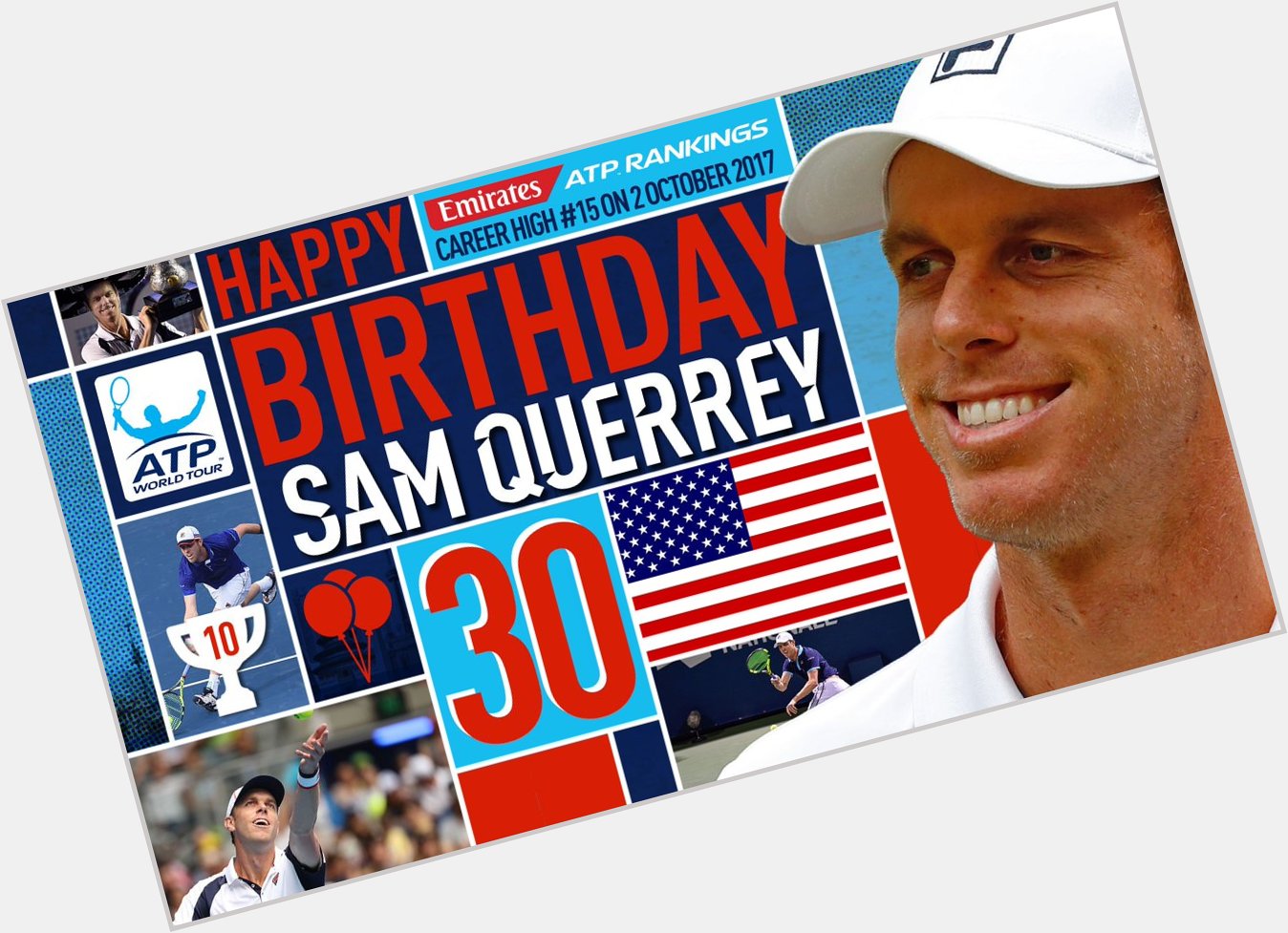  time for The  turns 3 0 today. Happy Birthday, Sam! 

Profile  