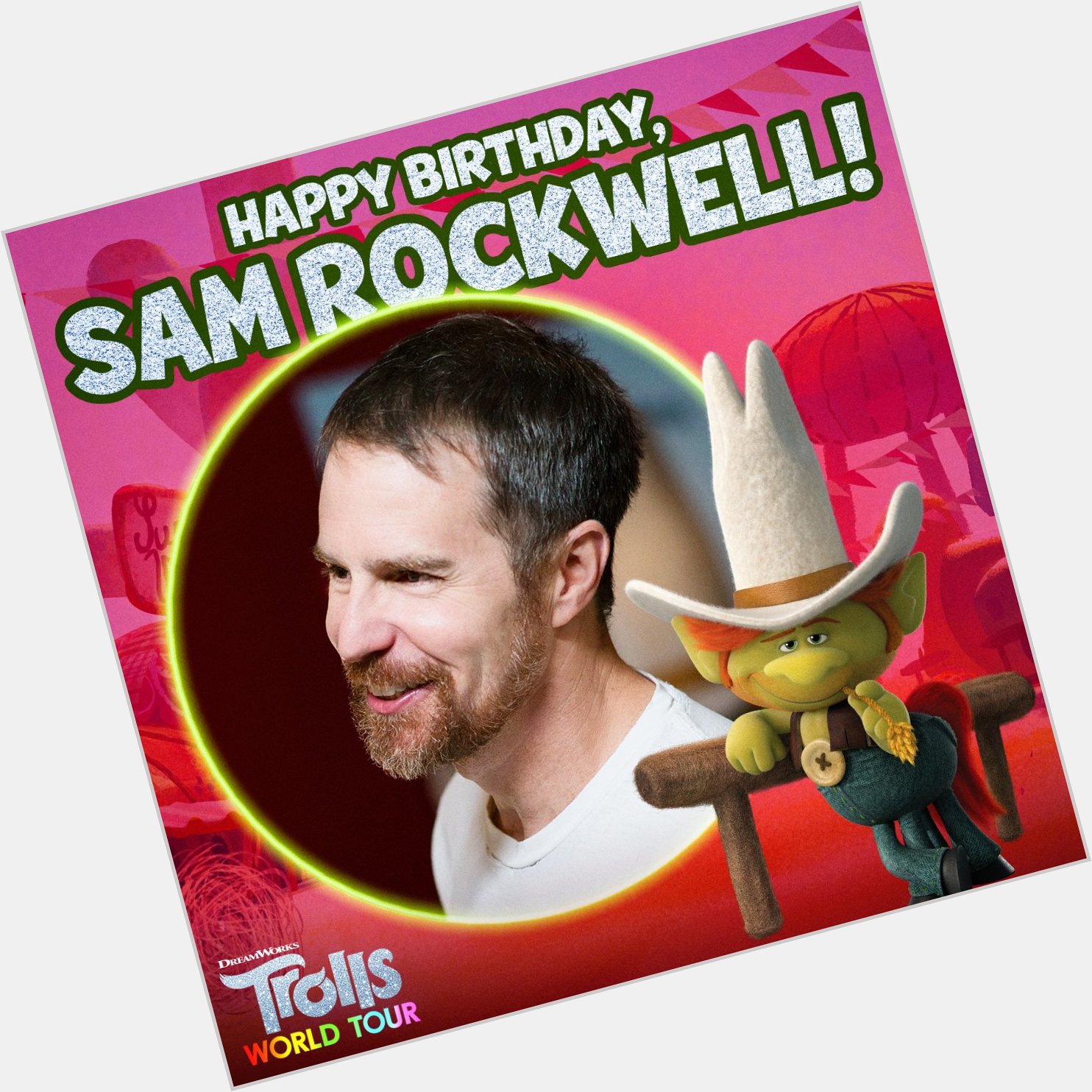 Howdy, y\al! Join us in wishing Sam Rockwell (Hickory) a very happy birthday today! 