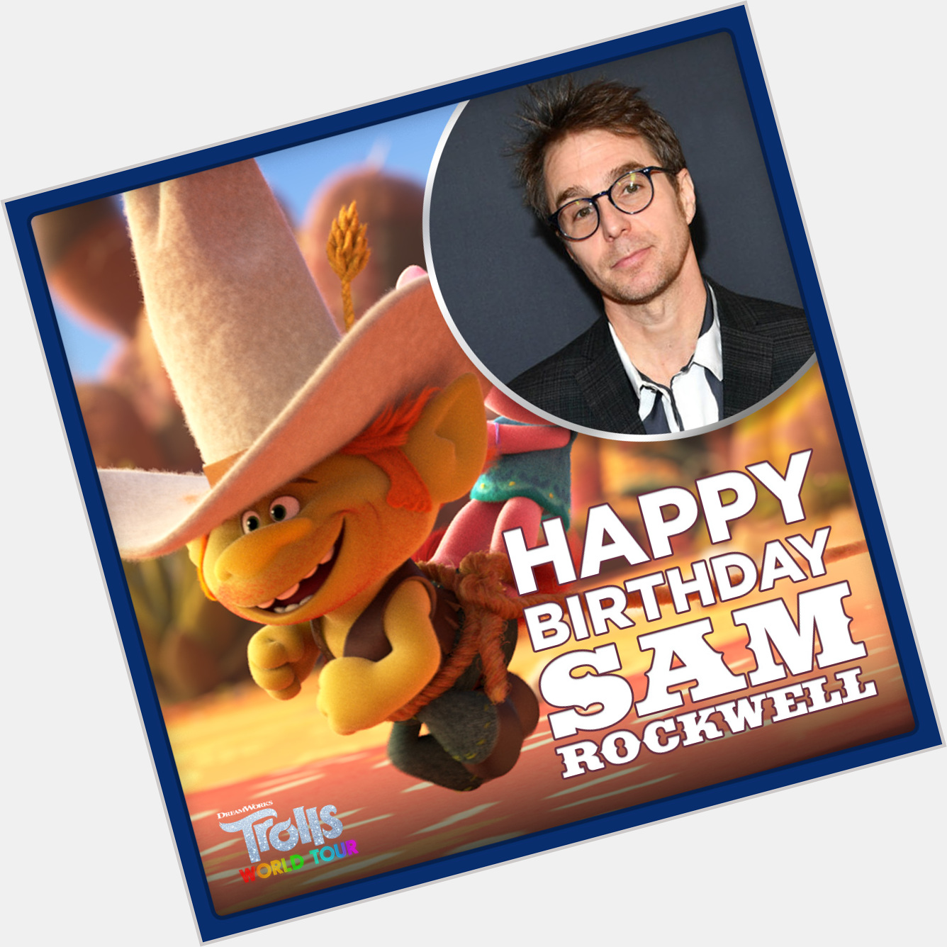Happy birthday, Sam Rockwell! 