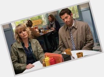 Wishing Samantha Smith (here with Misha Collins in \"Supernatural\") a very Happy Birthday 