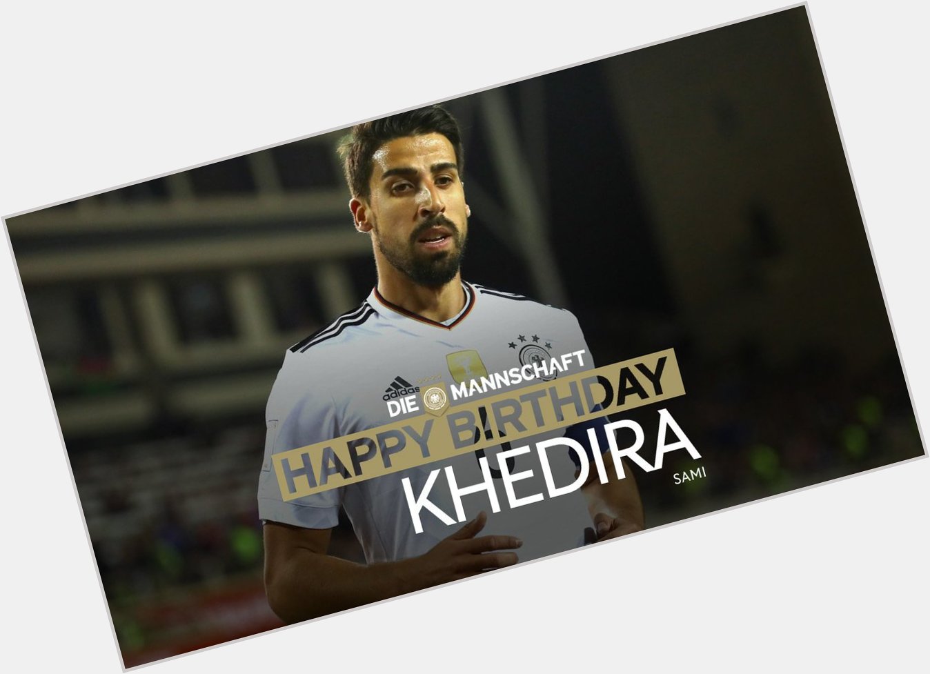 Happy 30th birthday, Sami Khedira! 