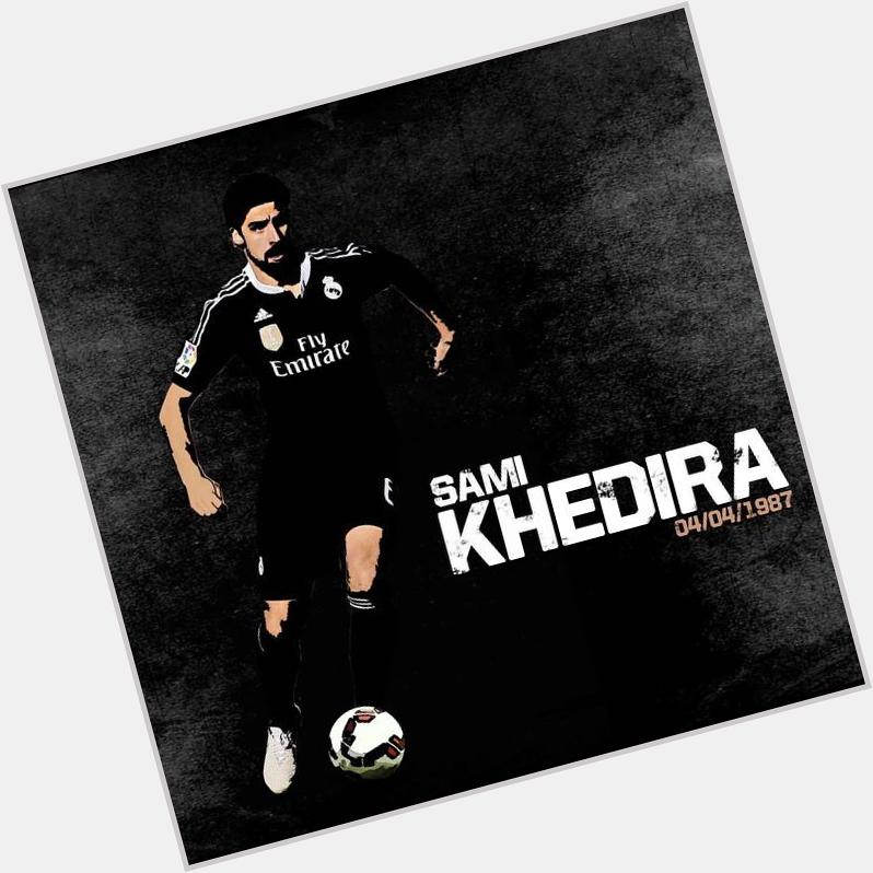    turns 28 today. Happy Birthday!
Sami Khedira cumple hoy 28 años. ¡Felicidade 