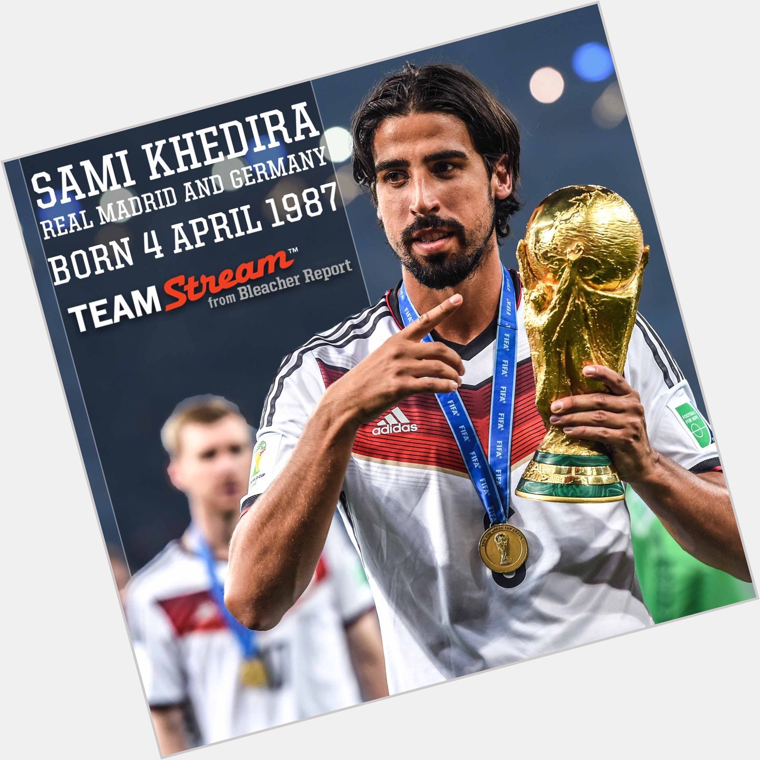 Happy 28th birthday to Sami  World Cup winner  winner Liga/Bundesliga champ Free agent in summer 