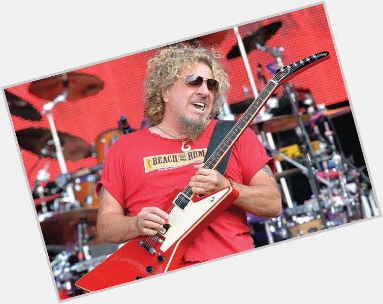 Happy Birthday Sammy Hagar also known as The Red Rocker More music history -  