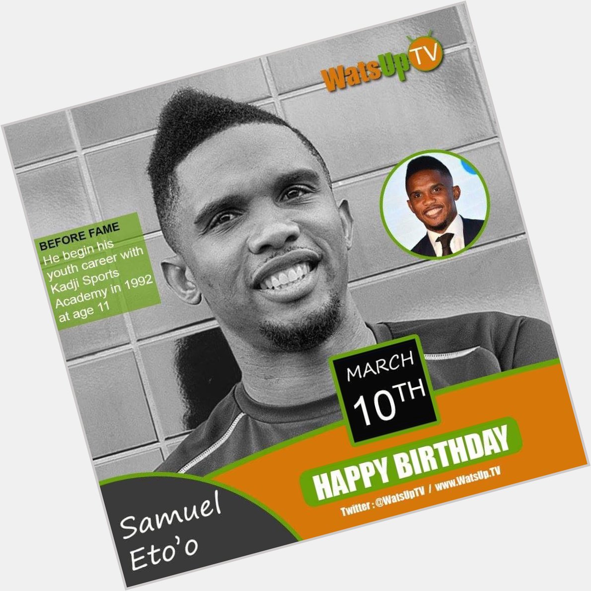 Happy birthday Samuel Eto\o 