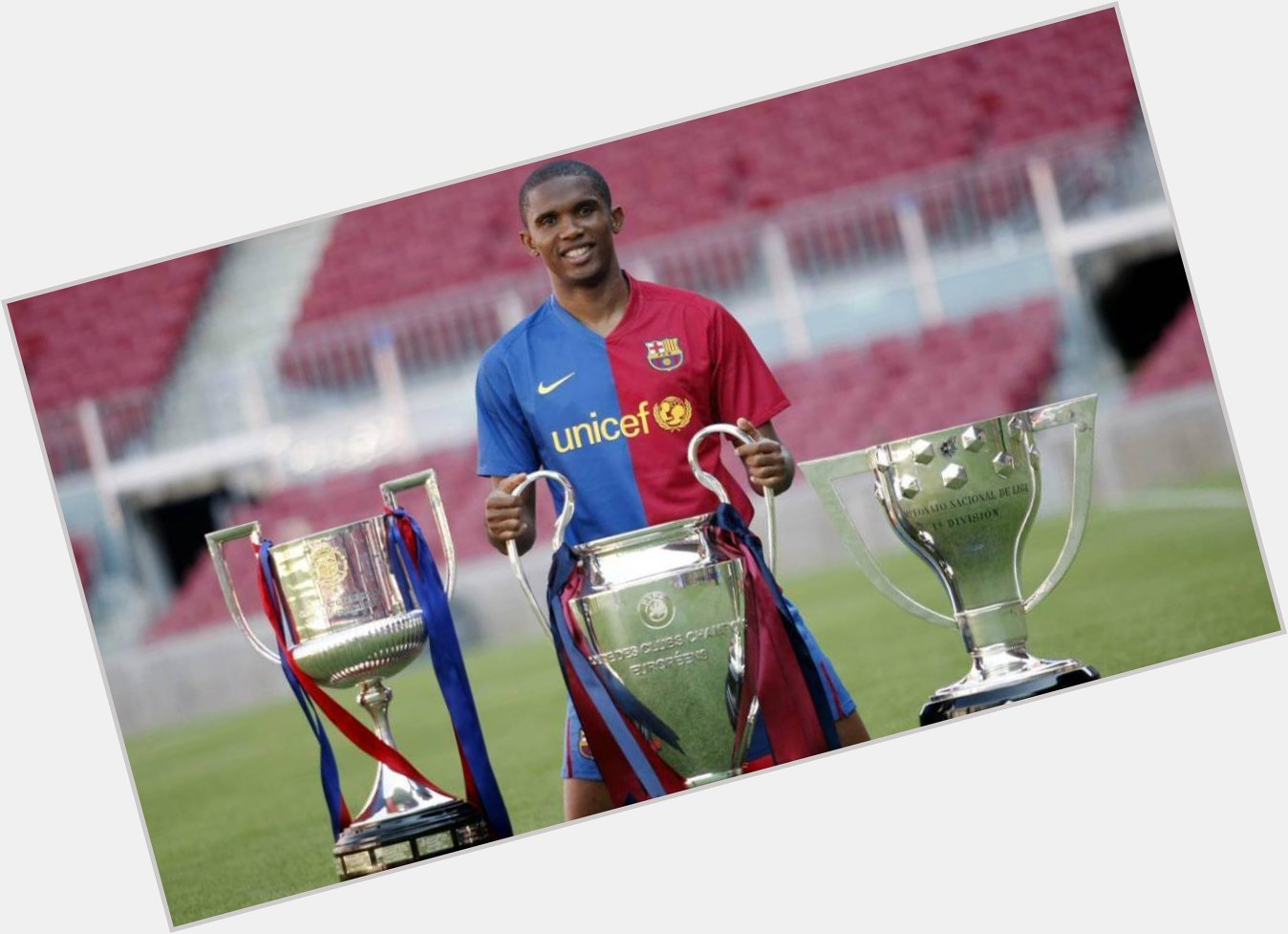  | Happy birthday, Samuel Eto o, one of the greatest number 9 ever.

Thank you legend. 