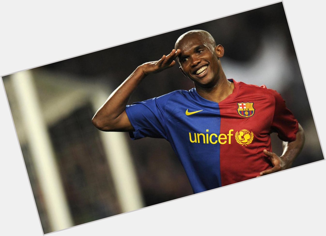 Happy 40th birthday to one of the most prolific strikers in Barça history, Samuel Eto\o! 