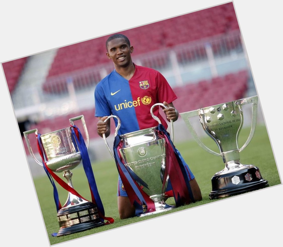 Happy birthday to Samuel Eto\o on his 40th birthday.   The best African striker in history? 