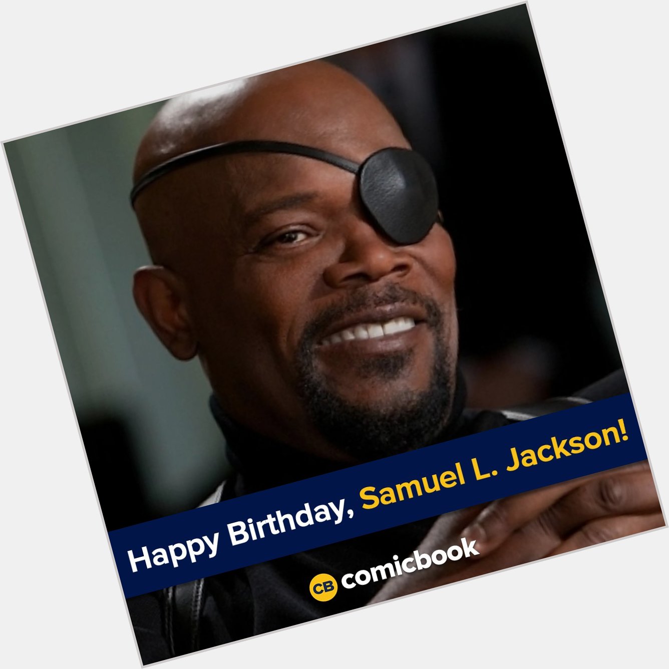 Happy birthday to  and star, Samuel L. Jackson! 