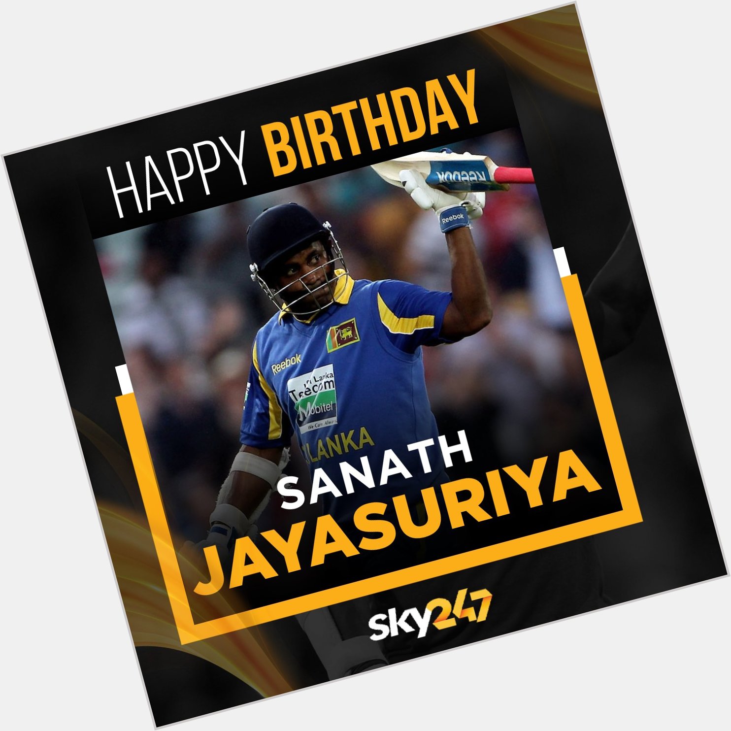 Wishing Sri Lankan legend Sanath Jayasuriya a very happy birthday.    