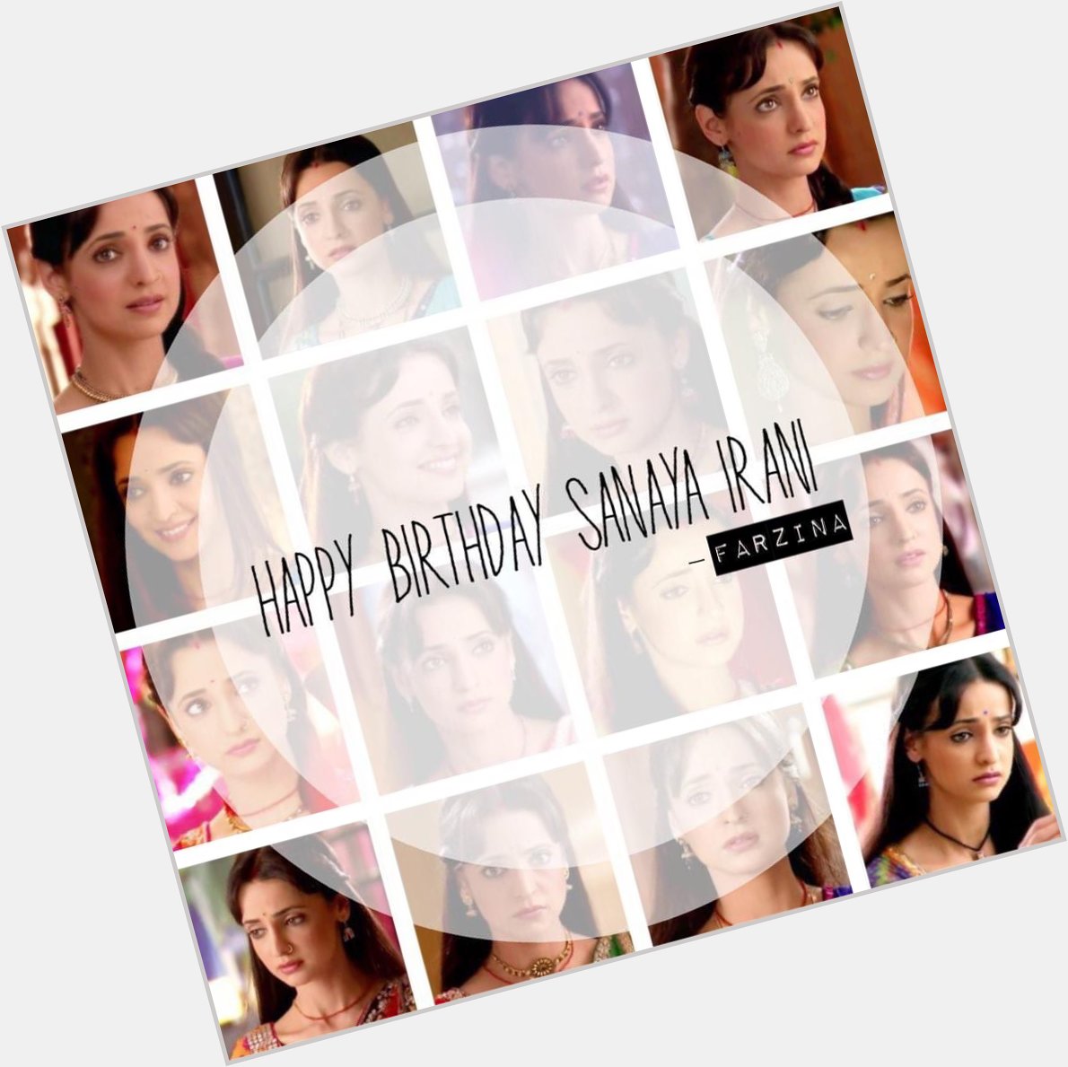 Happy Birthday Sanaya Irani      
