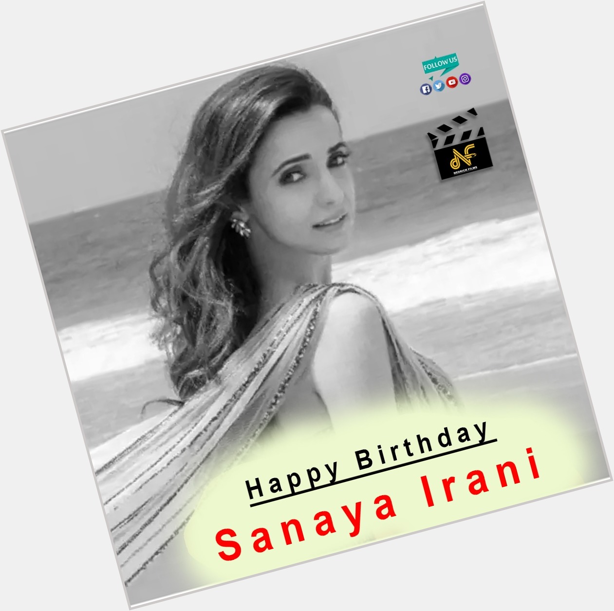 Happy birthday legend Sanaya Irani.    