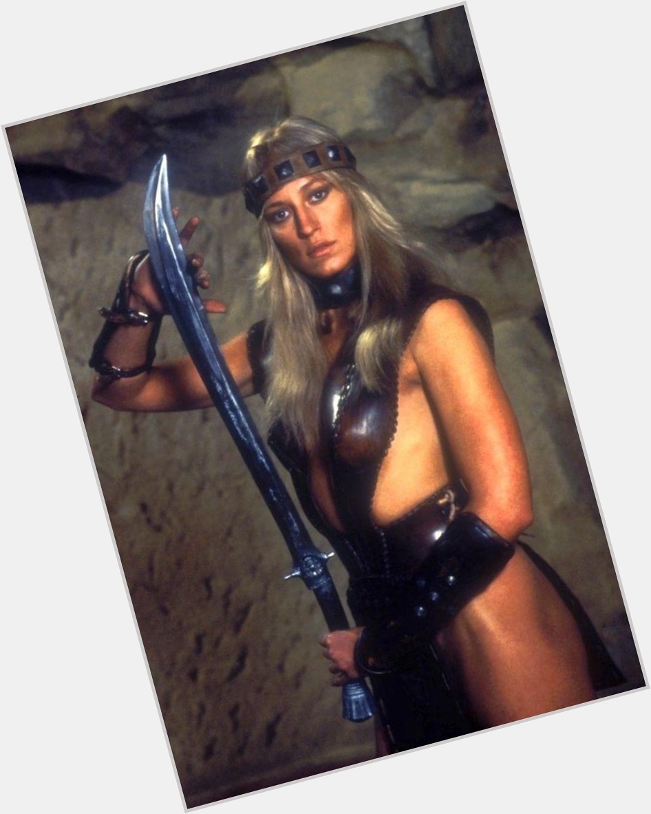 Happy Birthday to Sandahl Bergman who turns 70 today!  Pictured here in Conan The Barbarian (1982).  