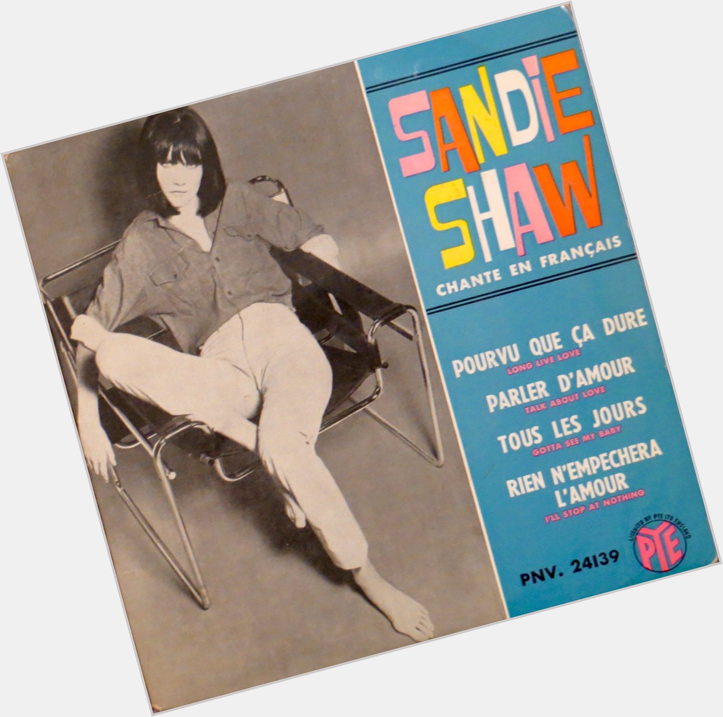 Happy birthday to Sandie Shaw, pictured here looking very cool in a Breuer chair 