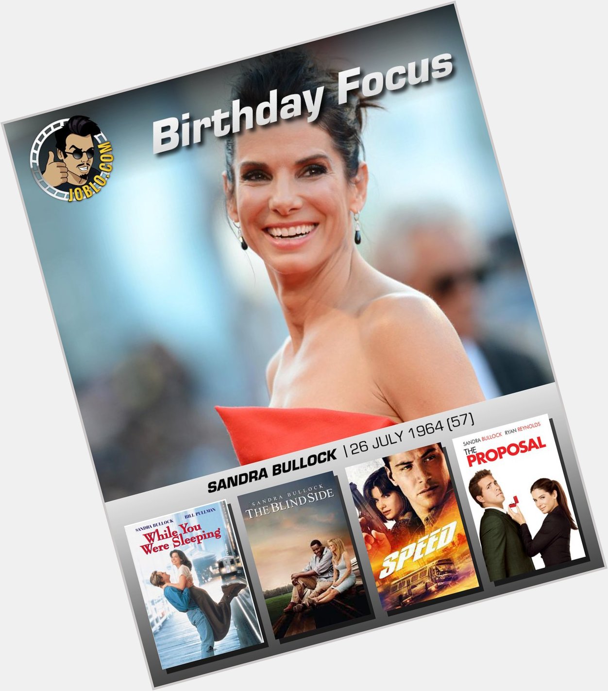 Wishing Sandra Bullock a very happy 57th birthday! 