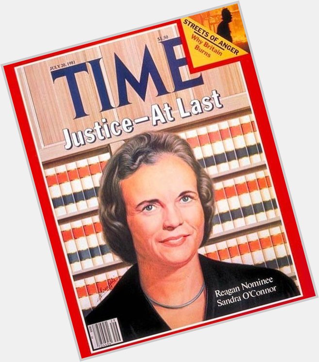 Happy birthday to Justice Sandra Day O\Connor!

O\Connor is the first woman to have served 