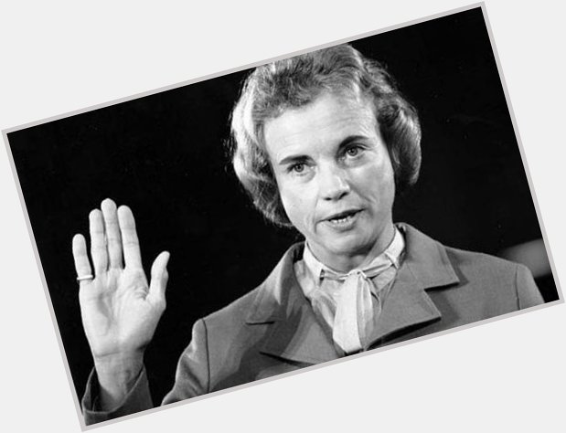 Happy Birthday Sandra Day O\Connor! You are such an inspiration to me. 