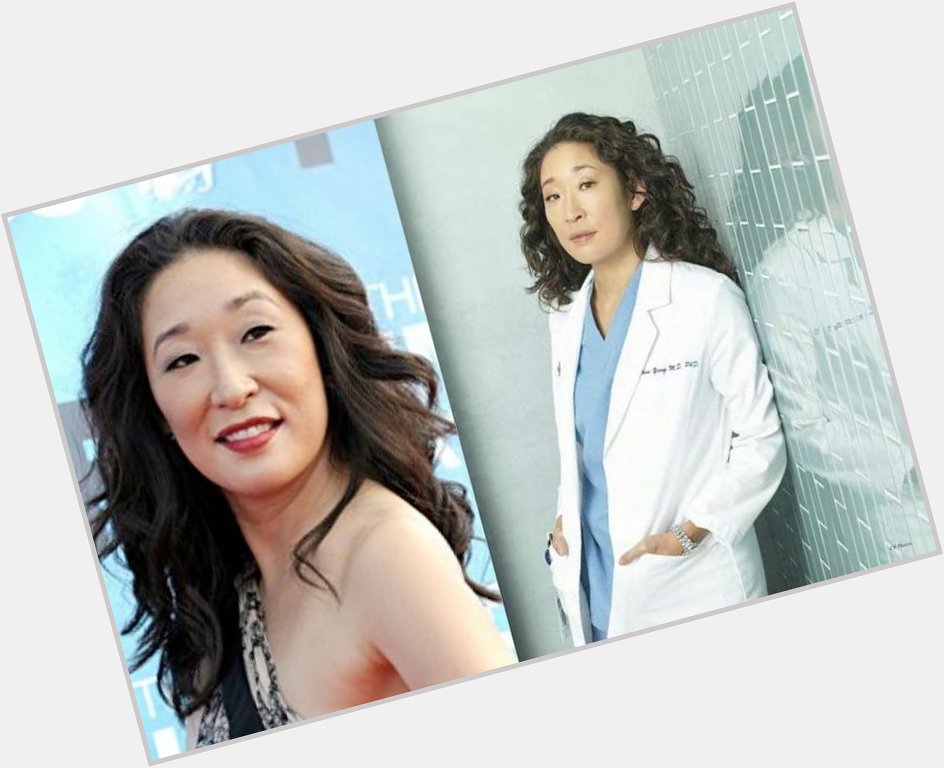 Happy 47th Birthday to Sandra Oh! The actress who played Cristina Yang in Grey\s Anatomy. 
