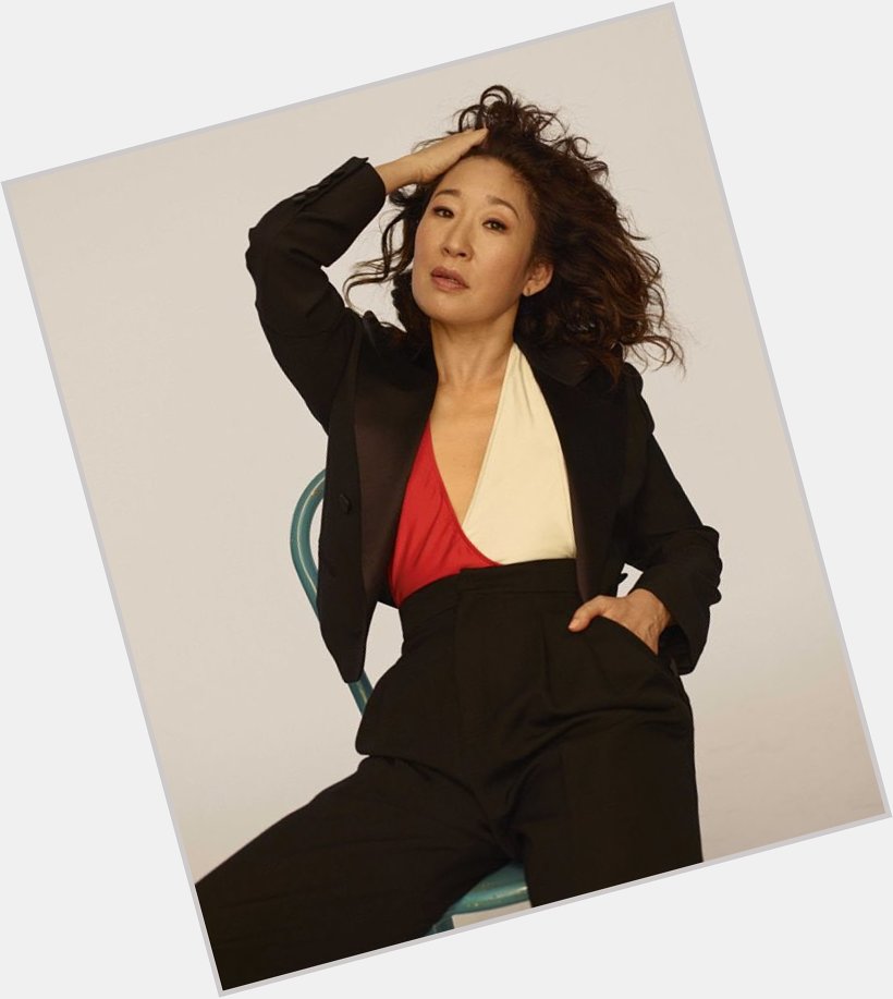 Only sexy people were born today. happy birthday to me and Sandra Oh        