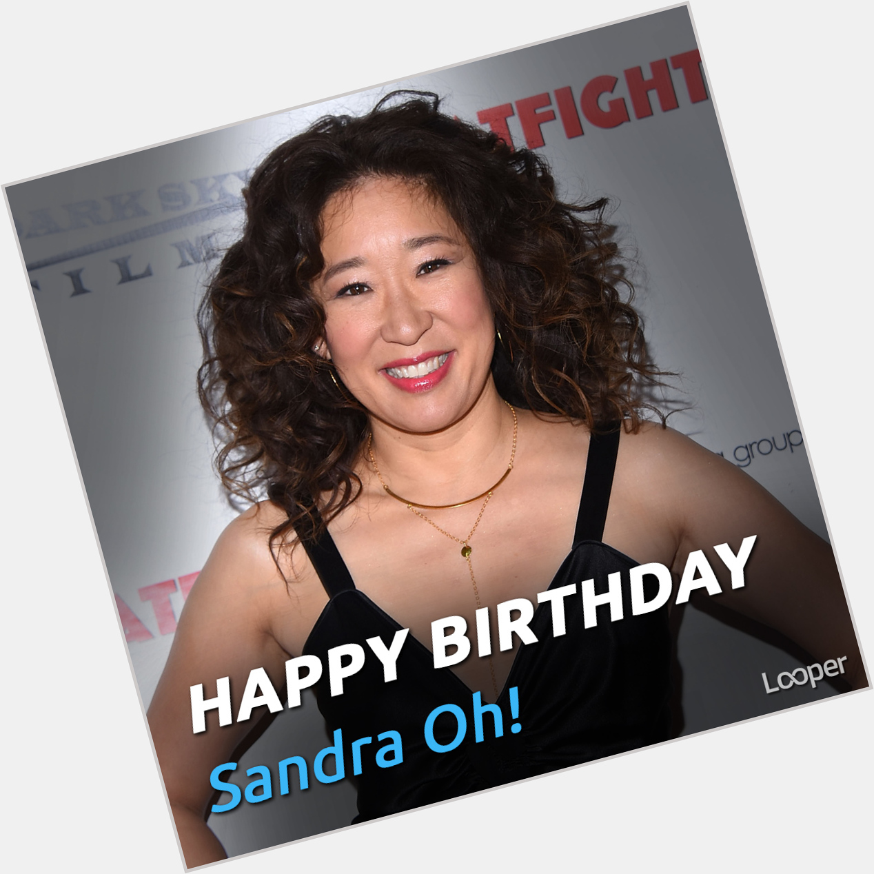 Happy 50th Birthday to Sandra Oh!   