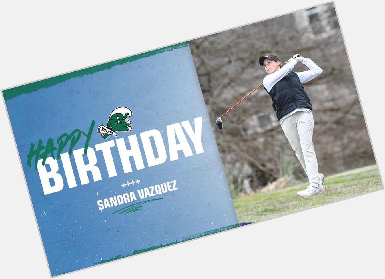 Happy birthday, Sandra! Here s to one more year and one less stroke on the back nine!    