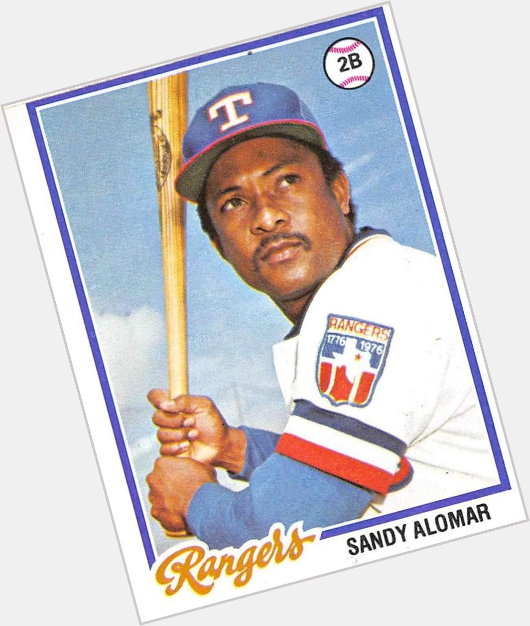 Happy Birthday to former infielder Sandy Alomar Sr.   Alomar Sr played in 93 from 1977-1978. 