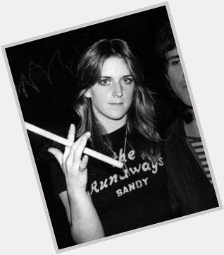 Happy Birthday Sandy West RIP, we love you & miss you! 