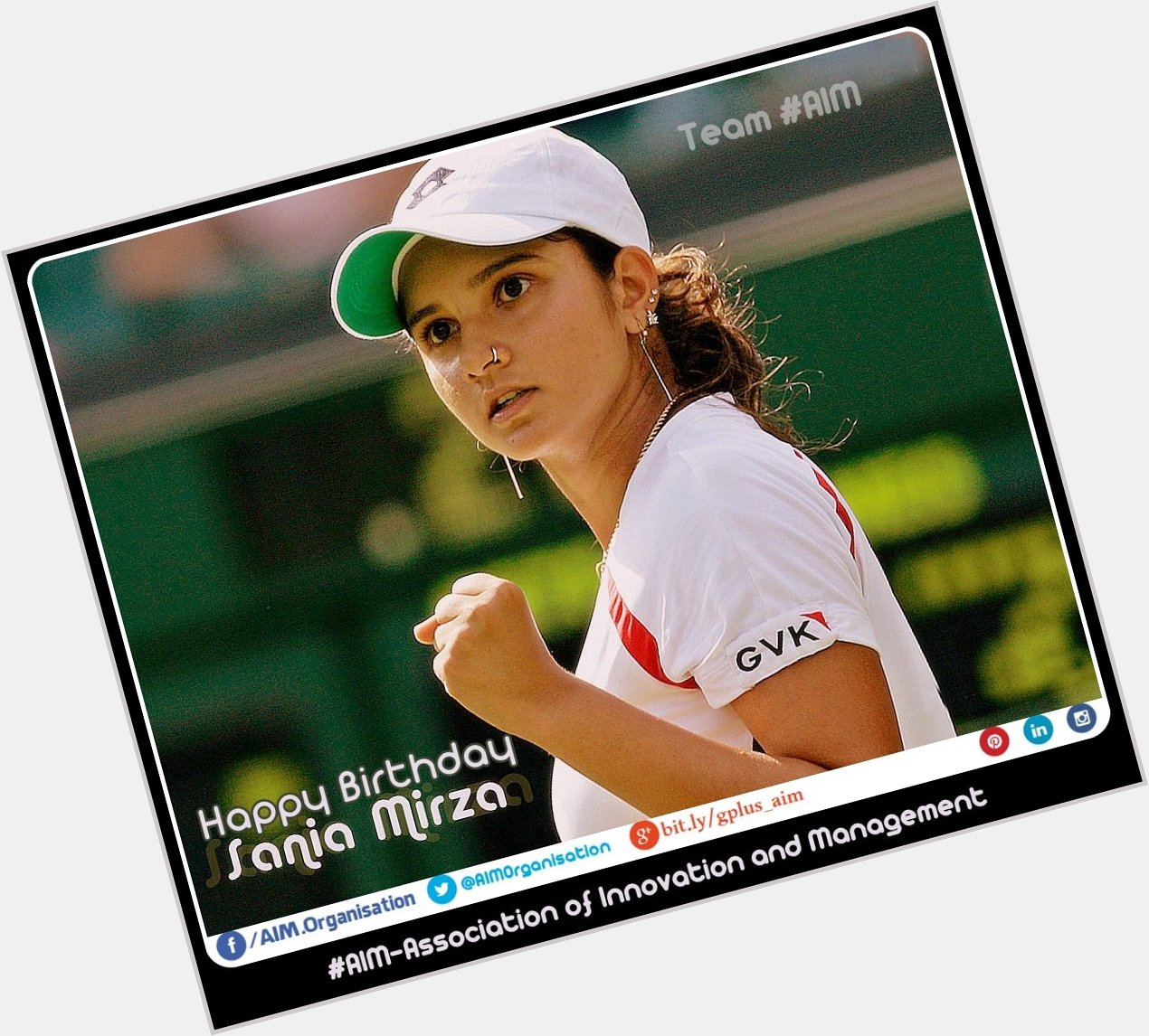 World No. 1 Women\s Doubles Tennis Ace Player Turns 29 Today.
Team wishes a very Happy Birthday. 