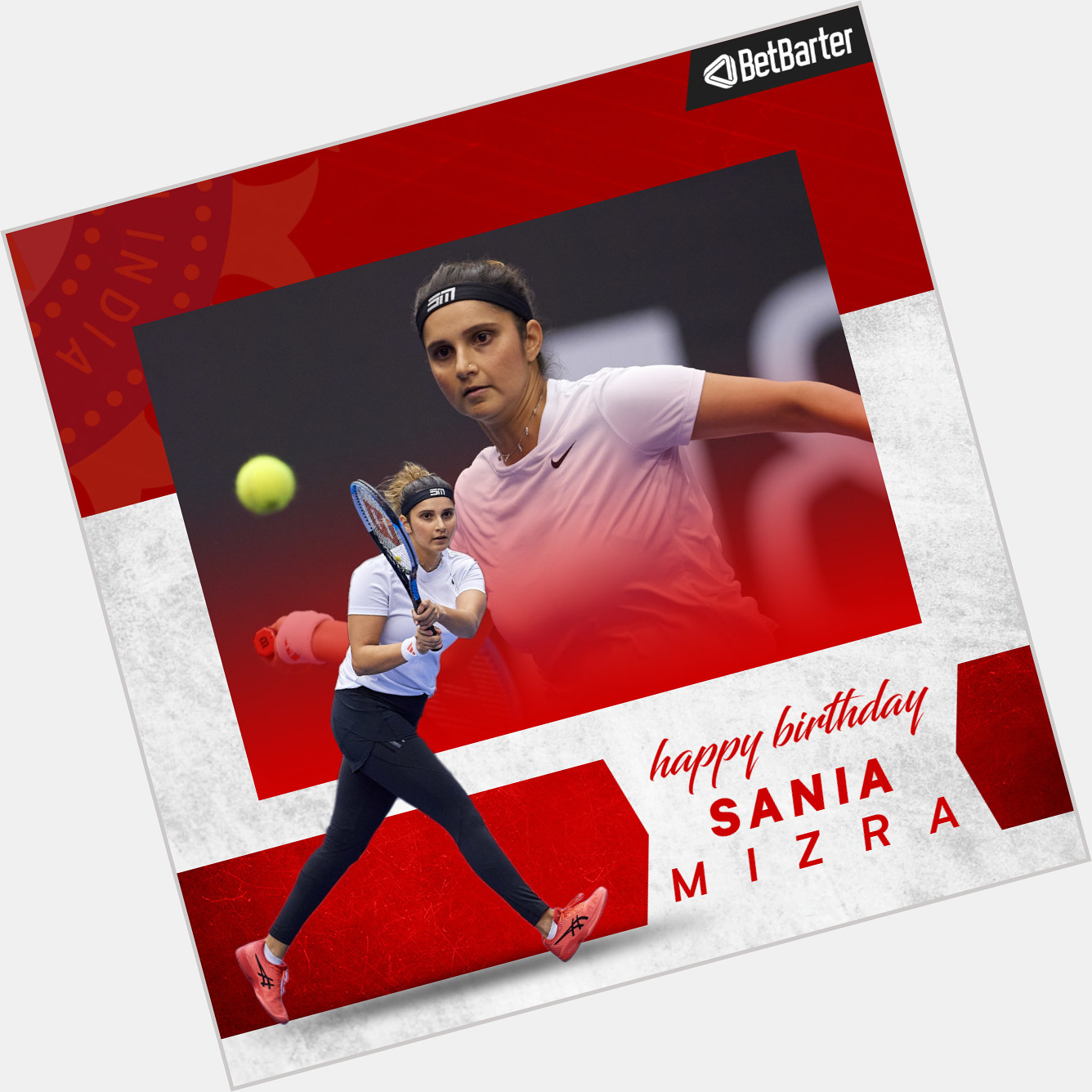 Wishing Sania Mirza a Very Happy Birthday      