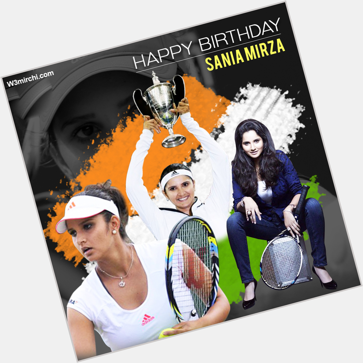 Happy Birthday Sania Mirza     