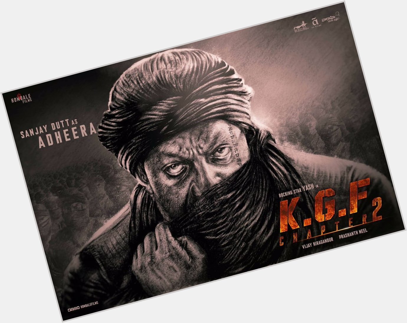 HAPPY BIRTHDAY SANJAY DUTT KGF chapter 2 FIRST LOOK 