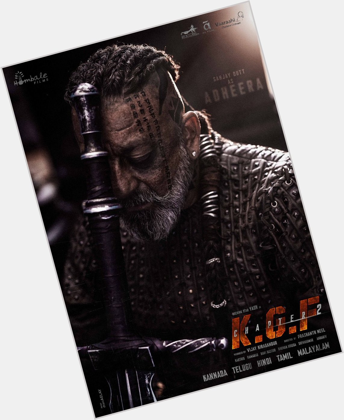  ADHEERA - Inspired by the brutal ways of the vikings KGF CHAPTER 2 Happy Birthday sanjay dutt sir 
