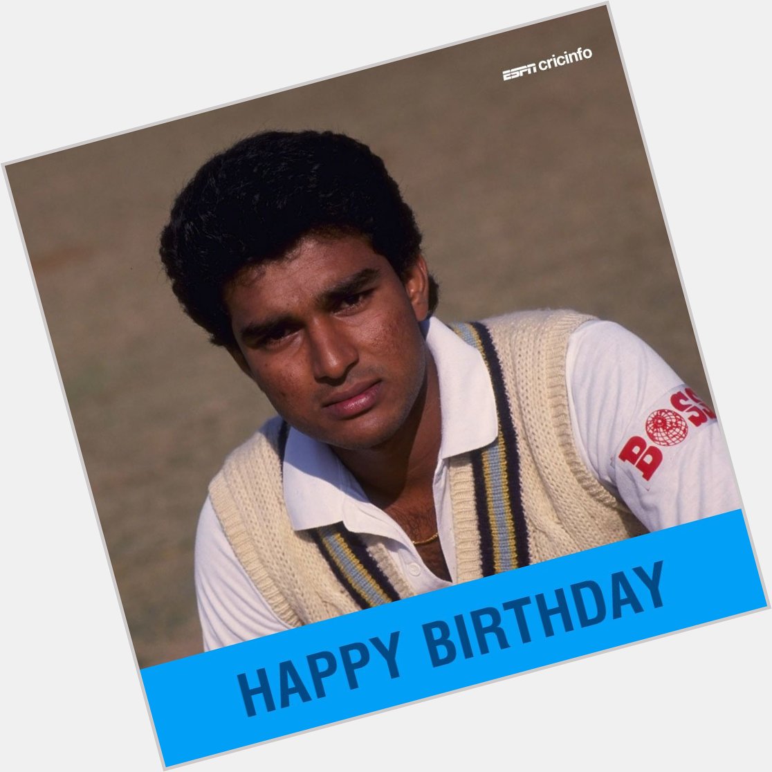  Happy birthday to Sanjay Manjrekar! 

 