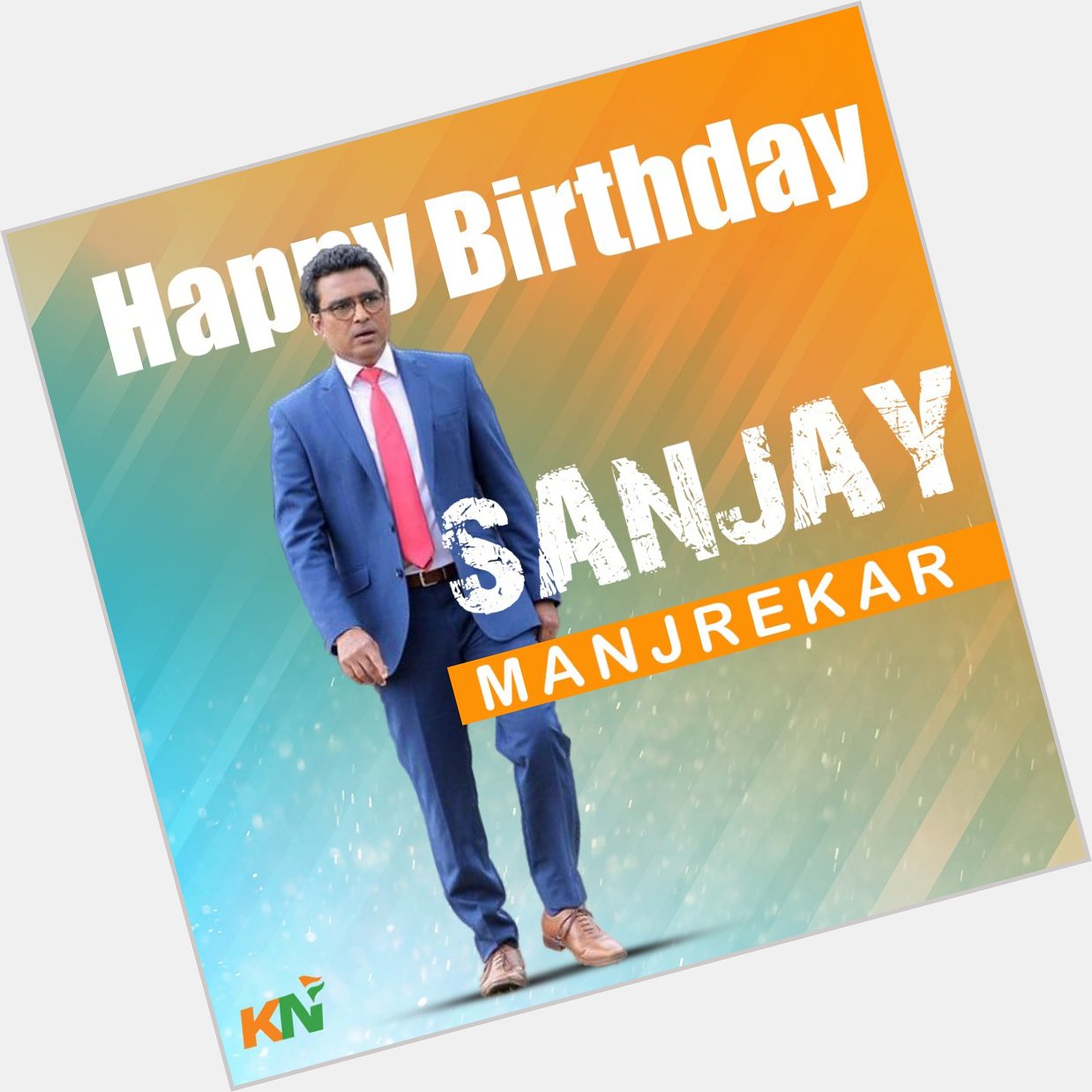 Happy Birthday Sanjay Manjrekar.      