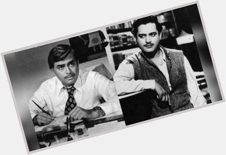 Happy birthday to two Indian film maestros.  Sanjeev Kumar (left) & Guru Dutt. 