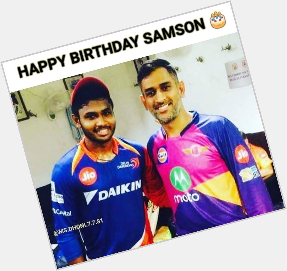 Happy Birthday Sanju Samson 