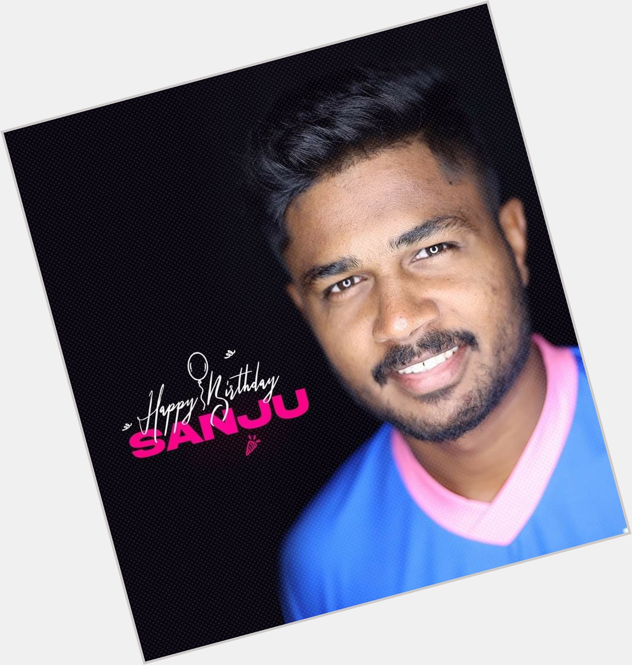 Happy Birthday Sanju Samson  