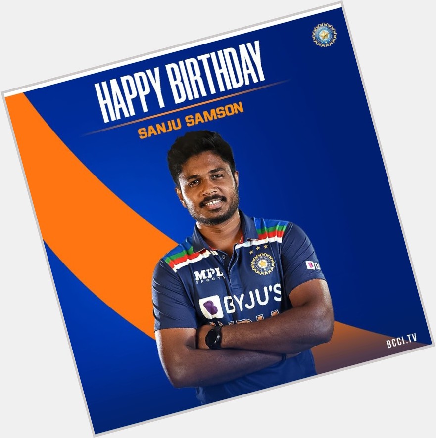 Cricket batsman Sanju Samson Happy Birthday    