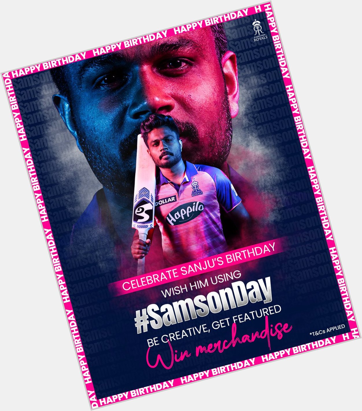 Wishing a very happy birthday to underrated legend Sanju Samson 